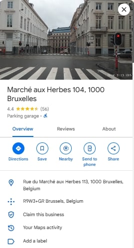 Marche aux Herbes 104 1000
