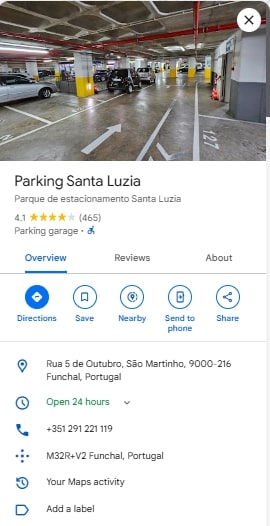 Parking Santa Luzia Parking Santa Luzia