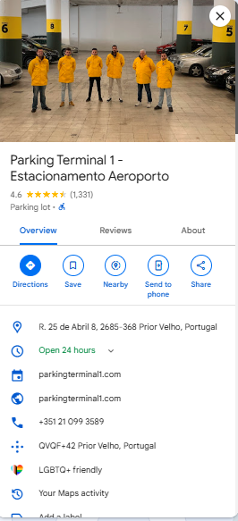 Parking Terminal 1 Estacionamento Aeroporto