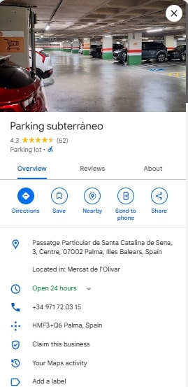 Parking subterraneo