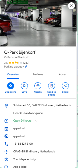 Q Park Bijenkorf