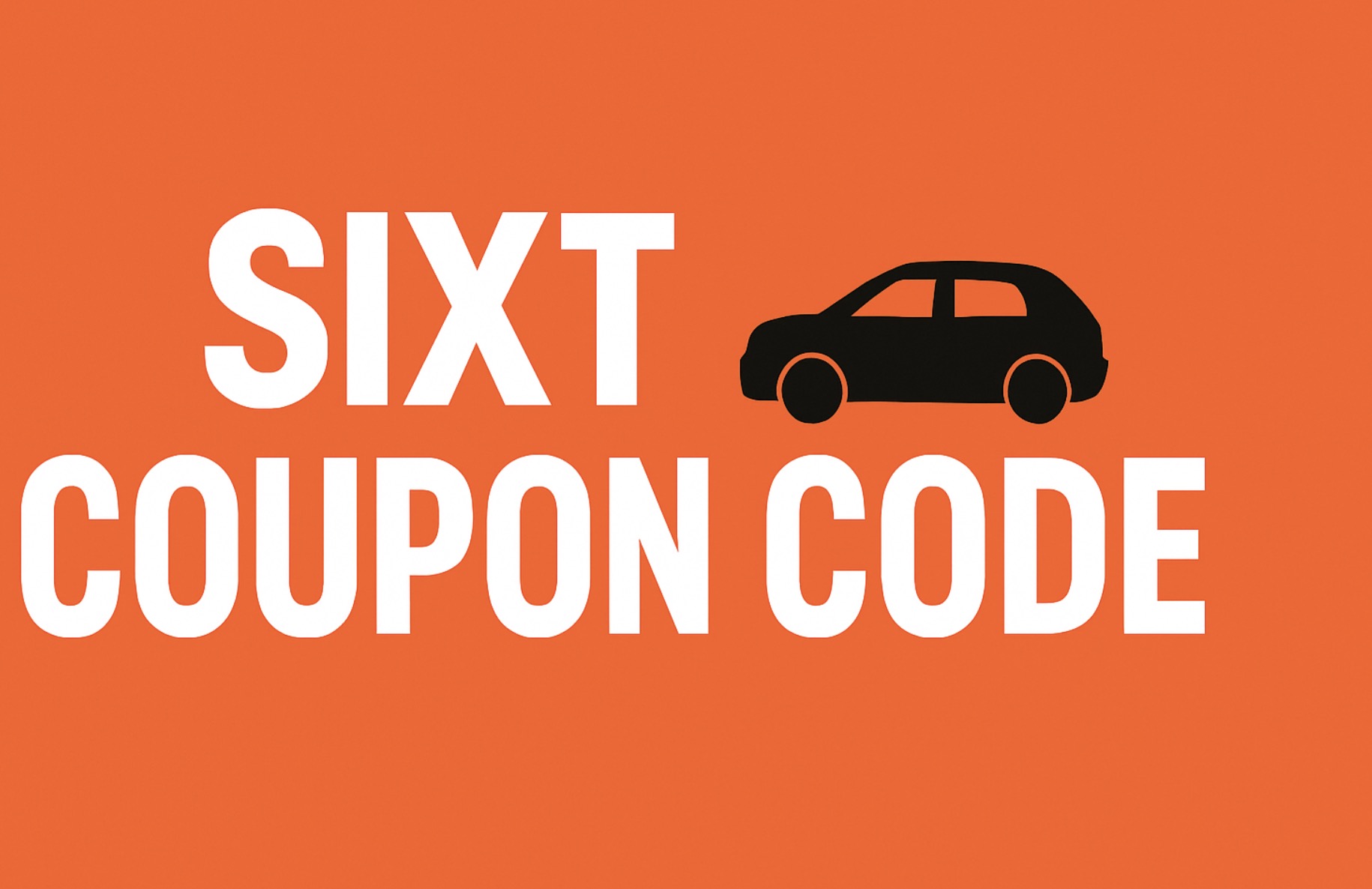Sixt coupon code