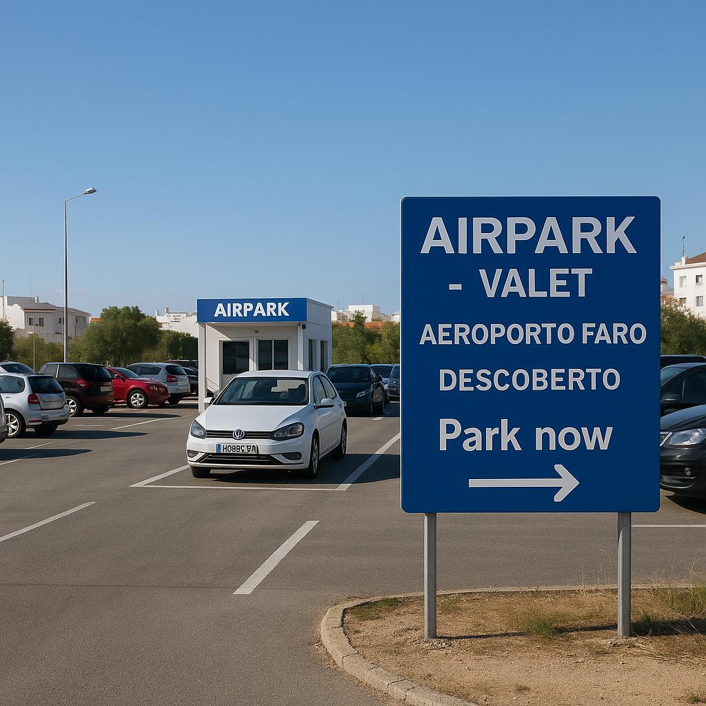 Airpark Valet at Faro Airport in Portugal