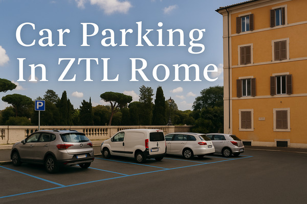 car parking in ZTL Rome car parking in ZTL Rome