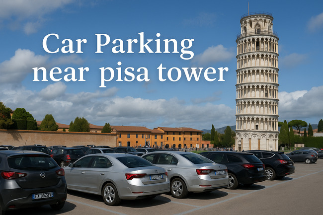 car parking near pisa tower
