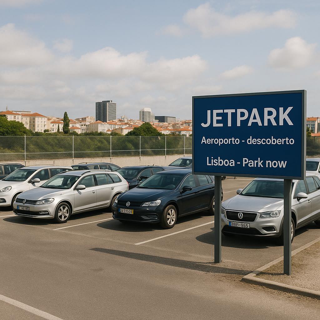 JETPARK Aeroporto Lisboa - Descoberto Car Park at Lisbon Airport