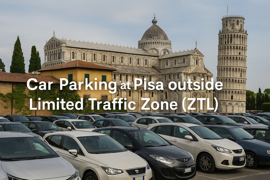 parking at Pisa outside ZTL parking at Pisa outside ZTL