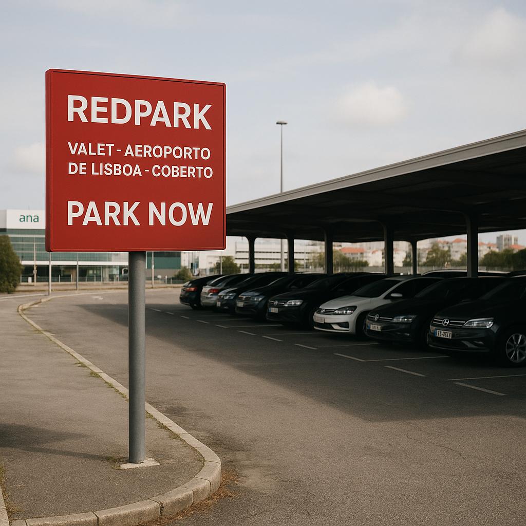 RedPark - Valet - Aeropuerto de Lisboa - Coberto