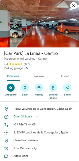 Car Park La Linea Centro