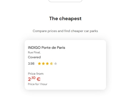 Cheapest Parking near Stade de France