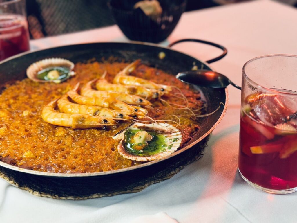 Food in malaga Enjoying food in Malaga