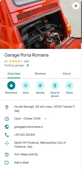Garage Porta Romana