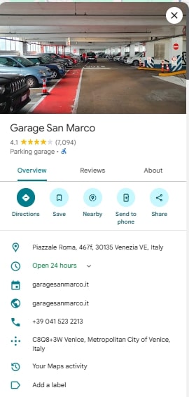 Garage San Marco