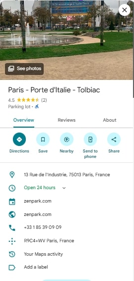 Paris Porte dItalie Tolbiac