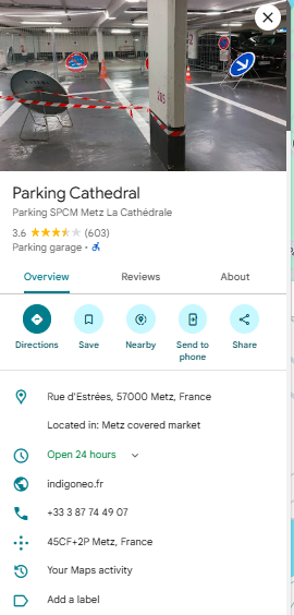 Parking Cathedral