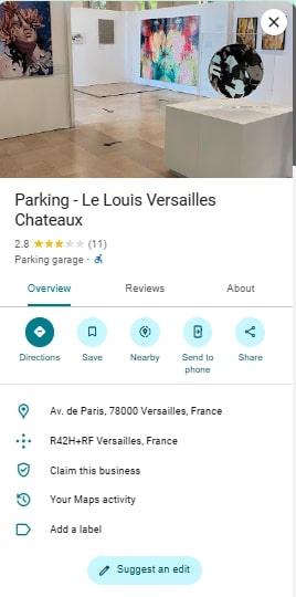 Parking Le Louis Versailles