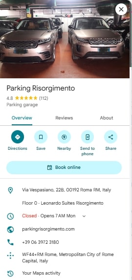 Parking Risorgimento