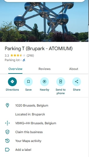 Parking T Brupark