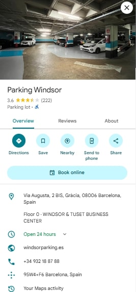 Parking Windsor