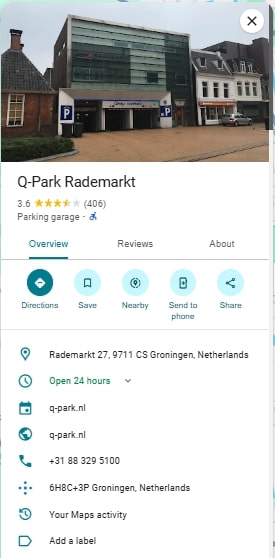 Q Park Rademarkt