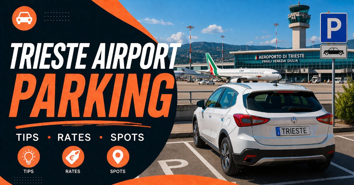 Trieste Airport parking – terminal parking, rates and alternatives