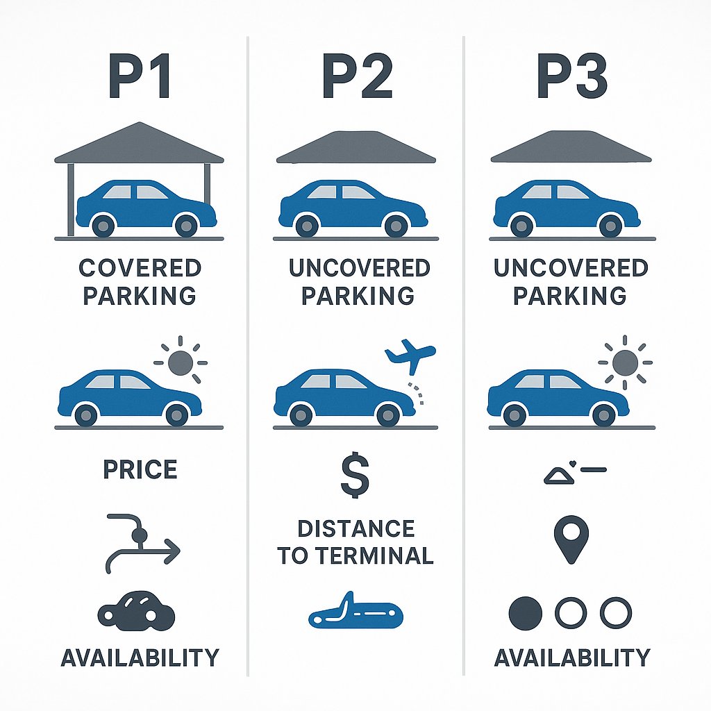 venice marco polo airport parking availability