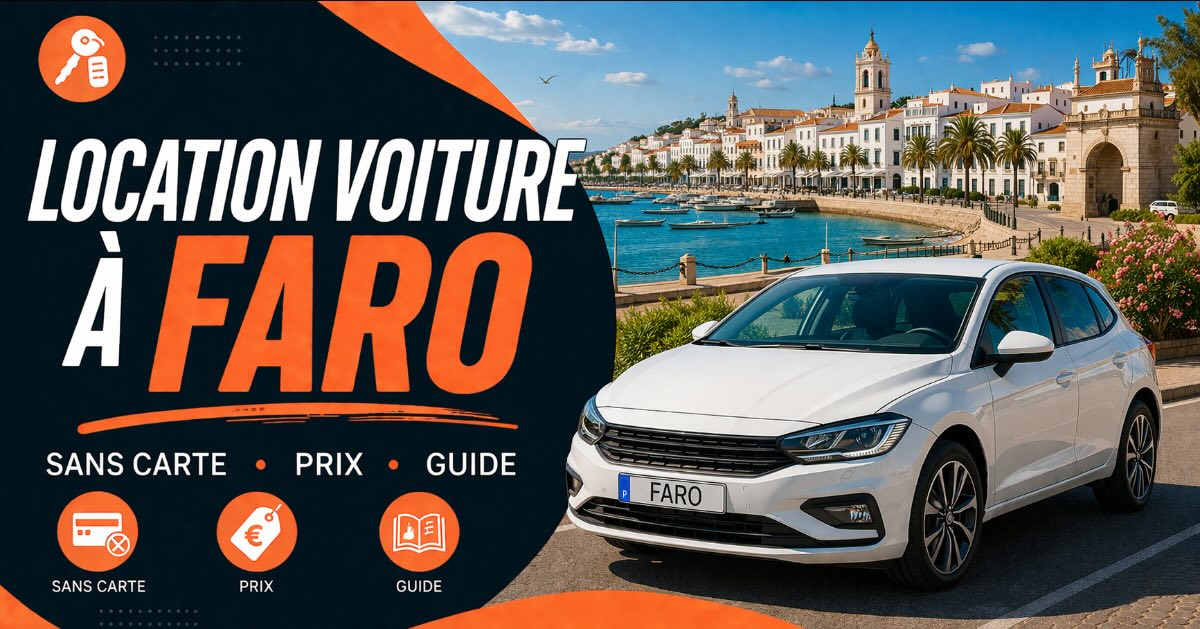 Location voiture à Faro sans carte de crédit – guide et comparatif