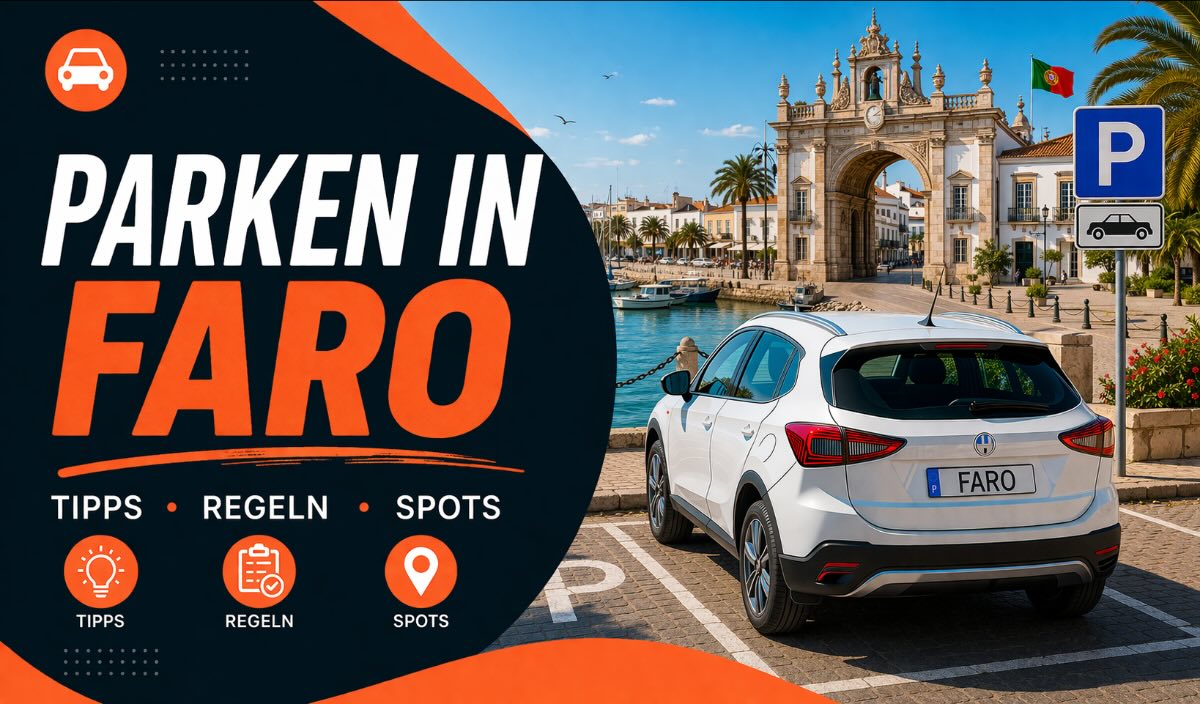 Parken in Faro – Parkzonen, Preise und kostenlose Parkplätze
