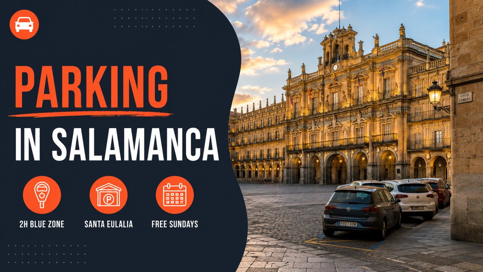 Parking in Salamanca guide cover