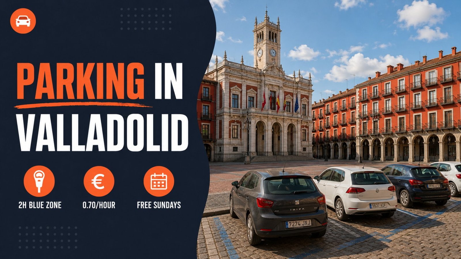 Parking in Valladolid guide cover