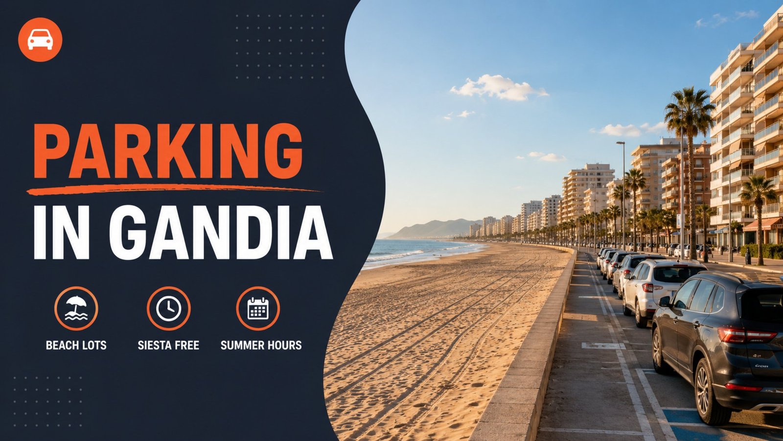 Parking in Gandia guide cover