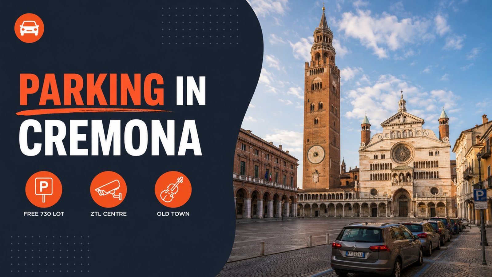Parking in Cremona guide cover