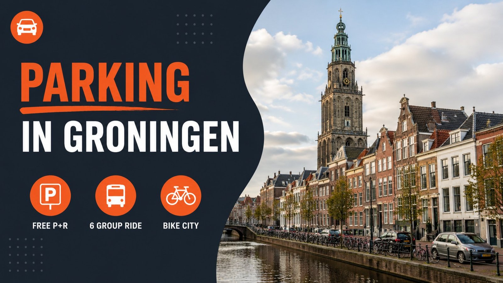 Parking in Groningen guide cover