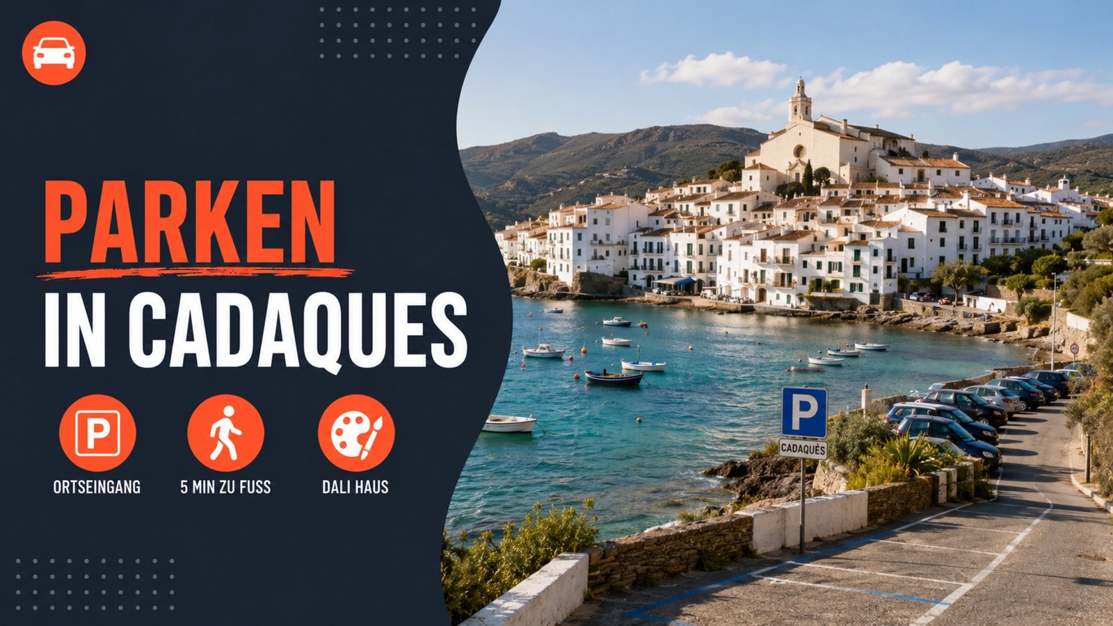 Parken in Cadaques Titelbild