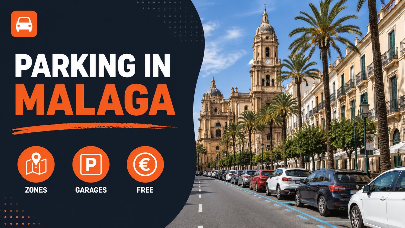Parking in Malaga cover – zones, garages and free hours