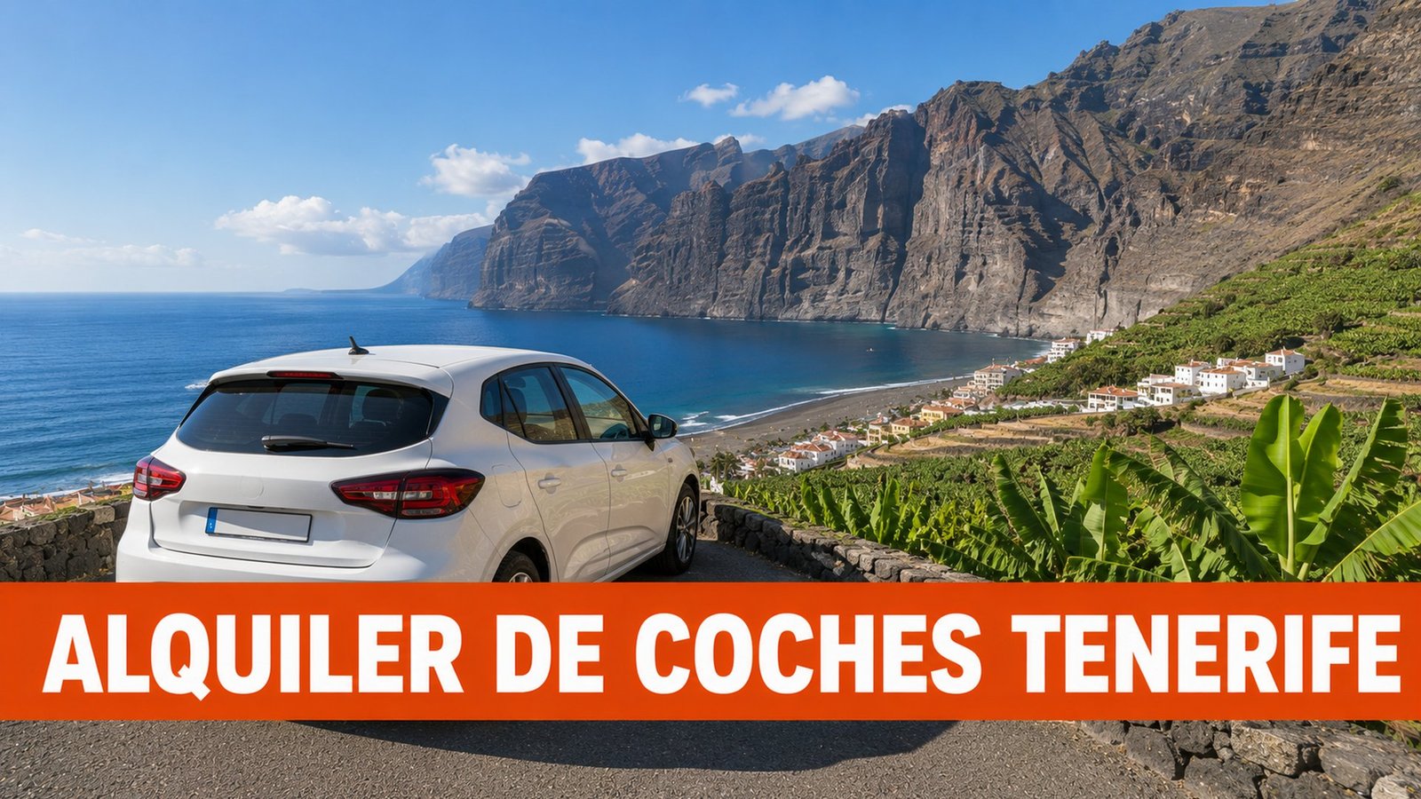 Alquiler de coches Tenerife – acantilados de Los Gigantes