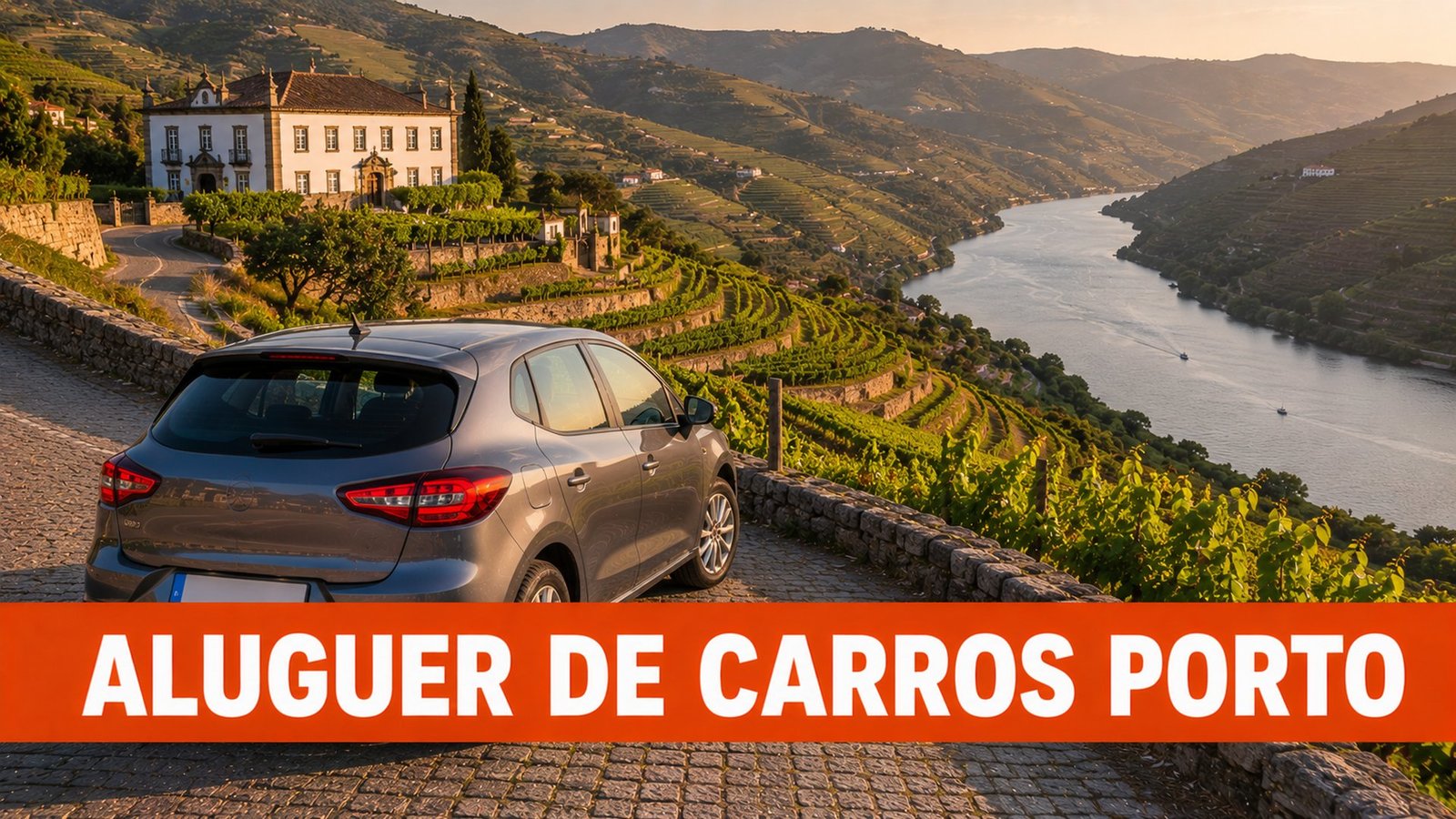 Aluguer de carros no Porto – vinhas do Vale do Douro