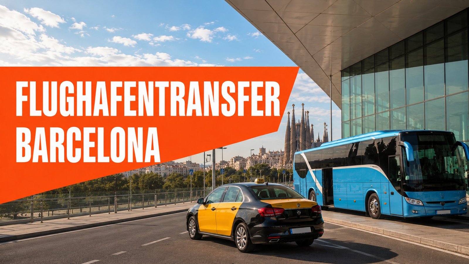 Flughafentransfer Barcelona – Aerobus und Taxi am Flughafen El Prat