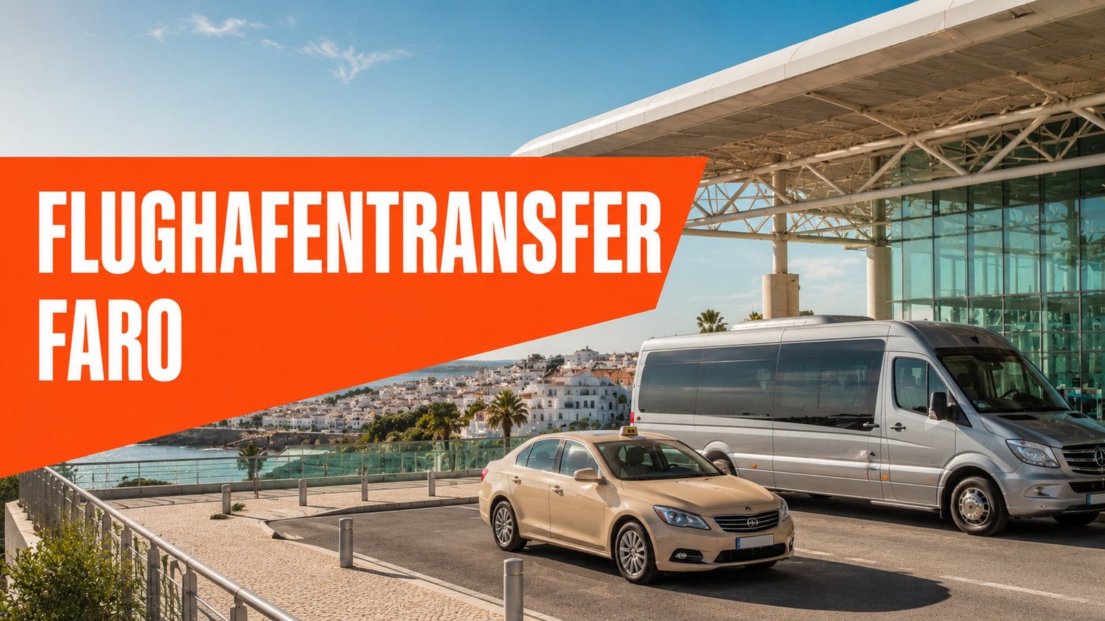 Flughafentransfer Faro – Shuttle und Taxi am Flughafen Faro an der Algarve