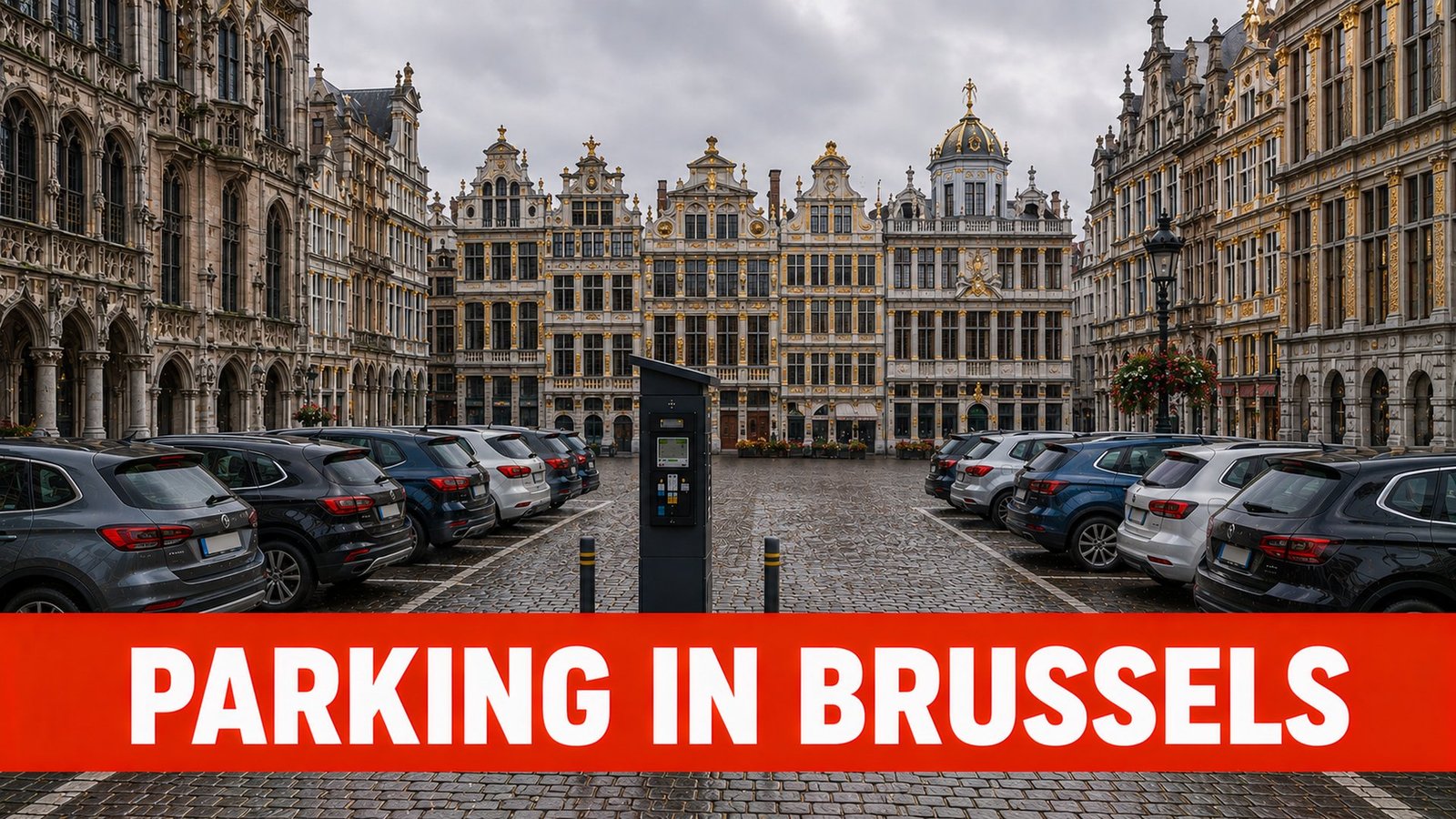 Car park near the Grand Place in Brussels