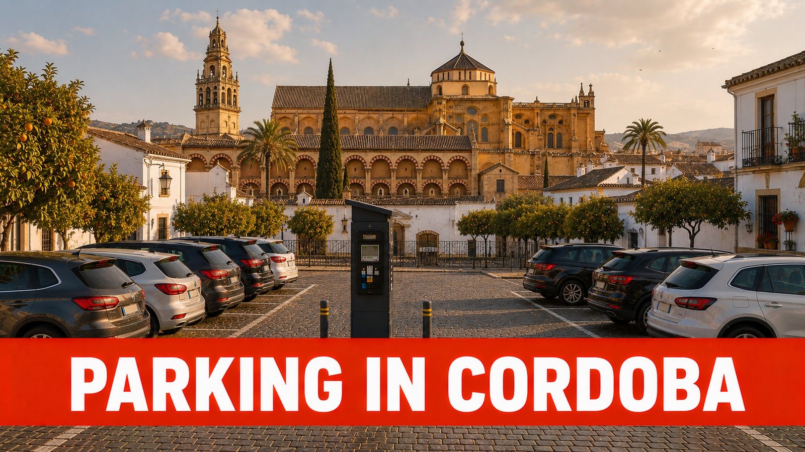 Car park near the Mezquita in Cordoba