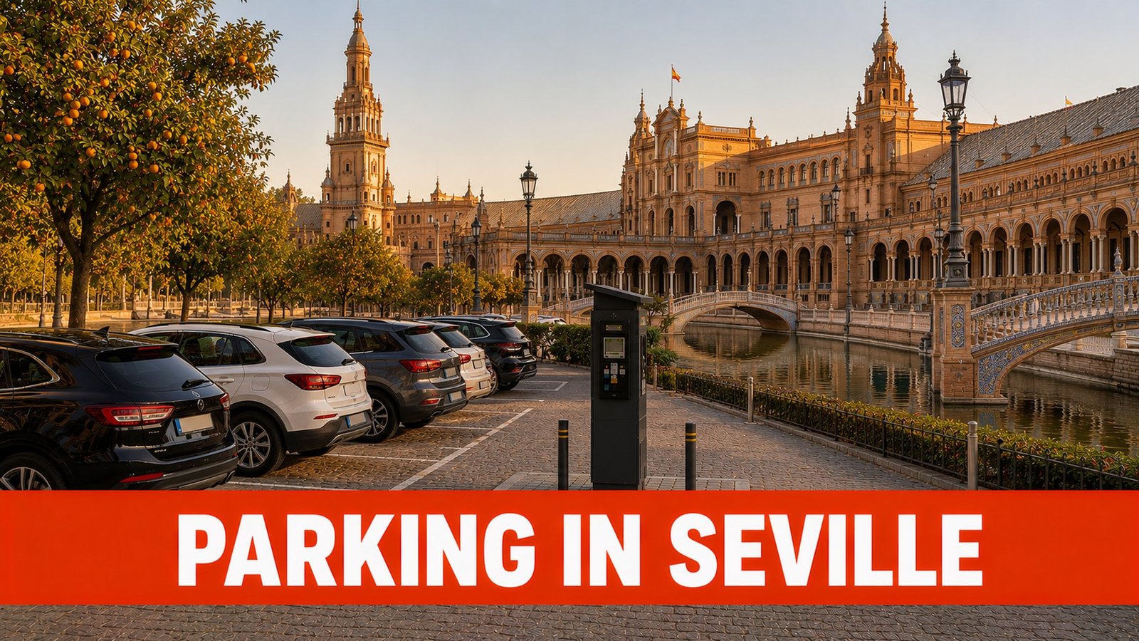 Car park near Plaza de España in Seville